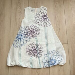 DJÄKNEMALA Girls Cotton Dress Sz 4-5.
